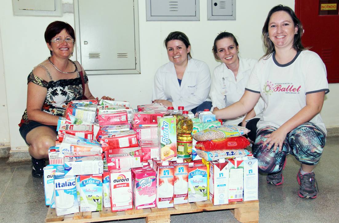 Entrega de leite feita pelo Ballet