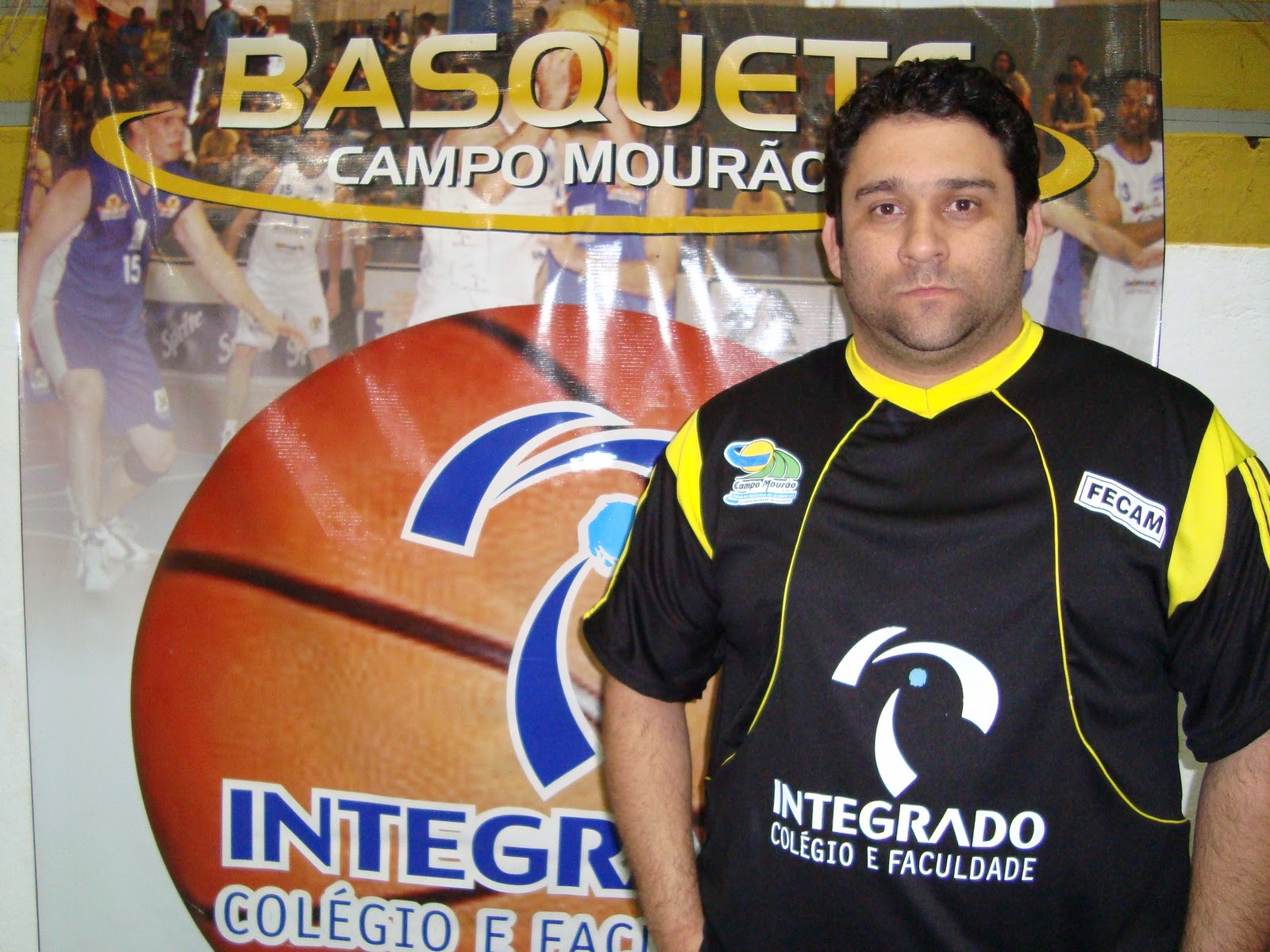 Emerson de Souza, técnico do Campo Mourão Basquete