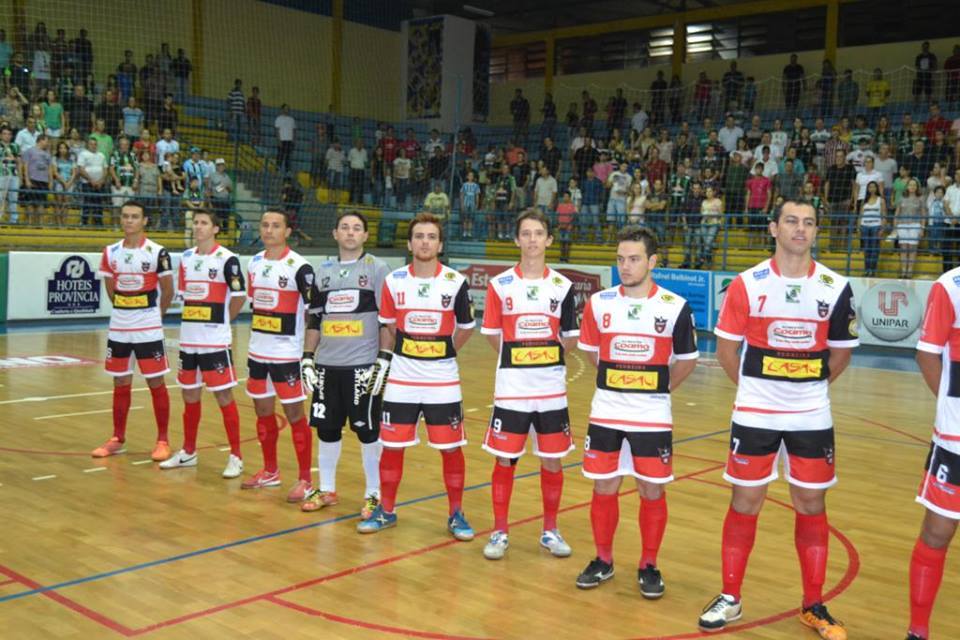 Foto: jogadores da ACMF em Francisco Beltrão