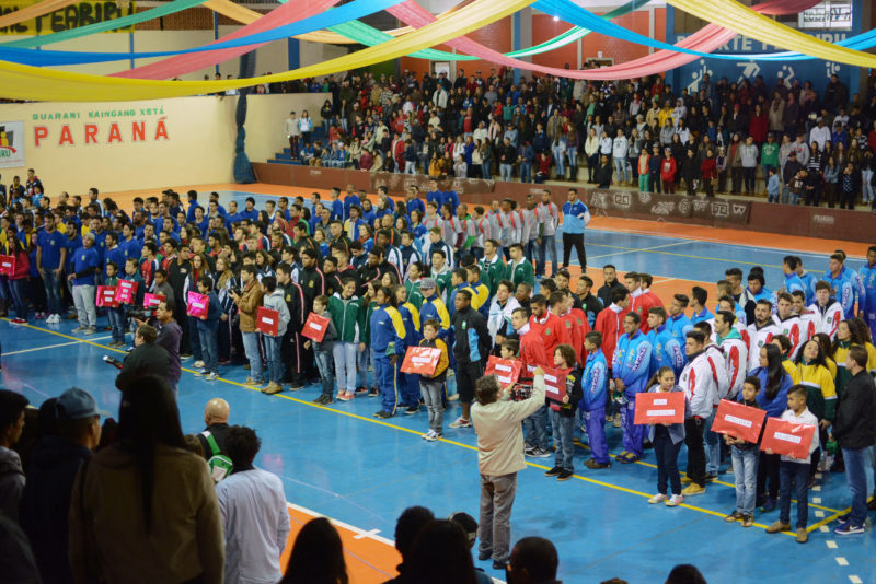 Abertura dos Jogos Abertos em Peabiru