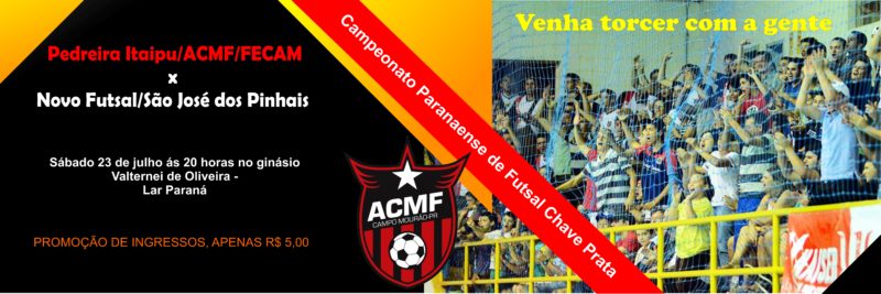 BANNER ACMF X SÃO JOSÉ