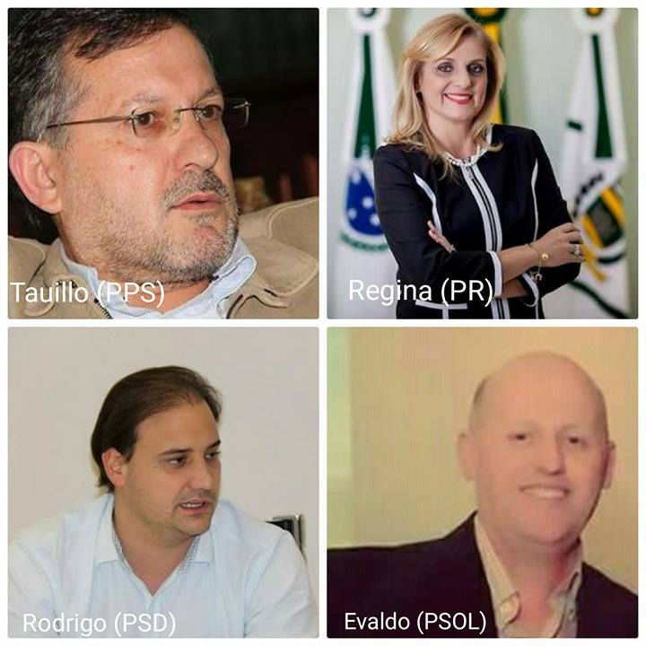 Pré-candidatos a prefeito de CM