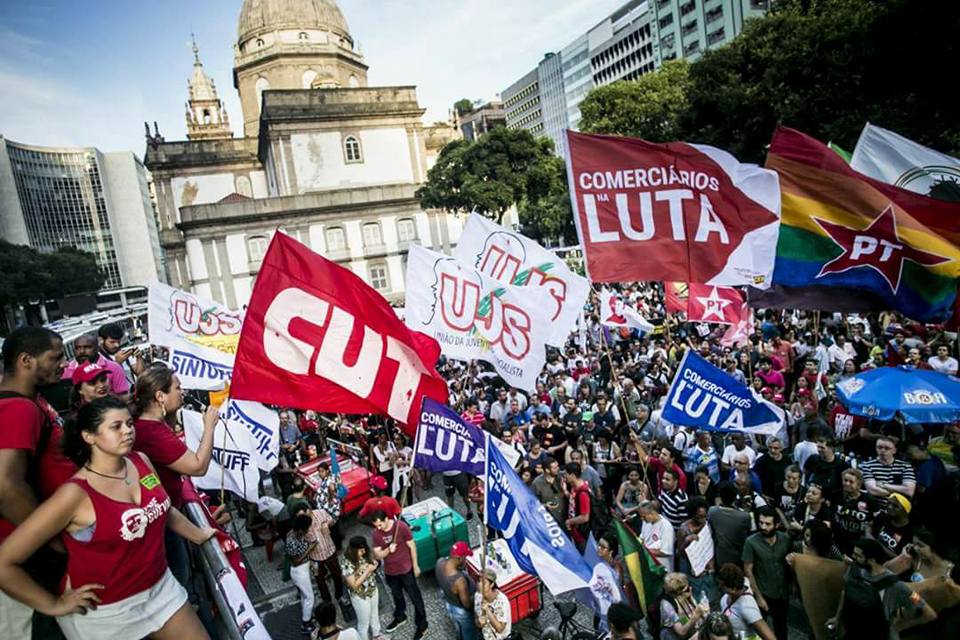 Manifestação no Rio de Janeiro. Foto: Mídia Ninja