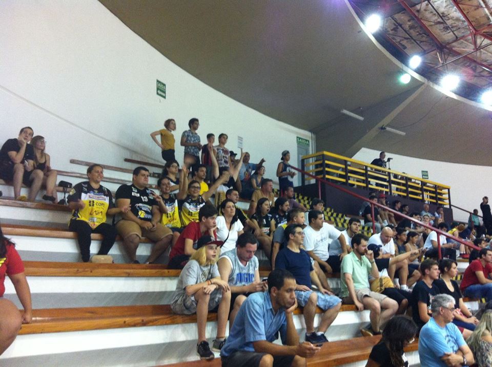 Torcida mourãoense presente em São Paulo. Foto: Blog do Raoni