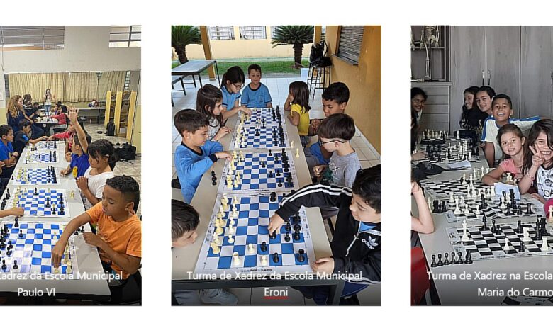 Iniciação e descoberta de talentos: AMX leva Xadrez às Escolas de